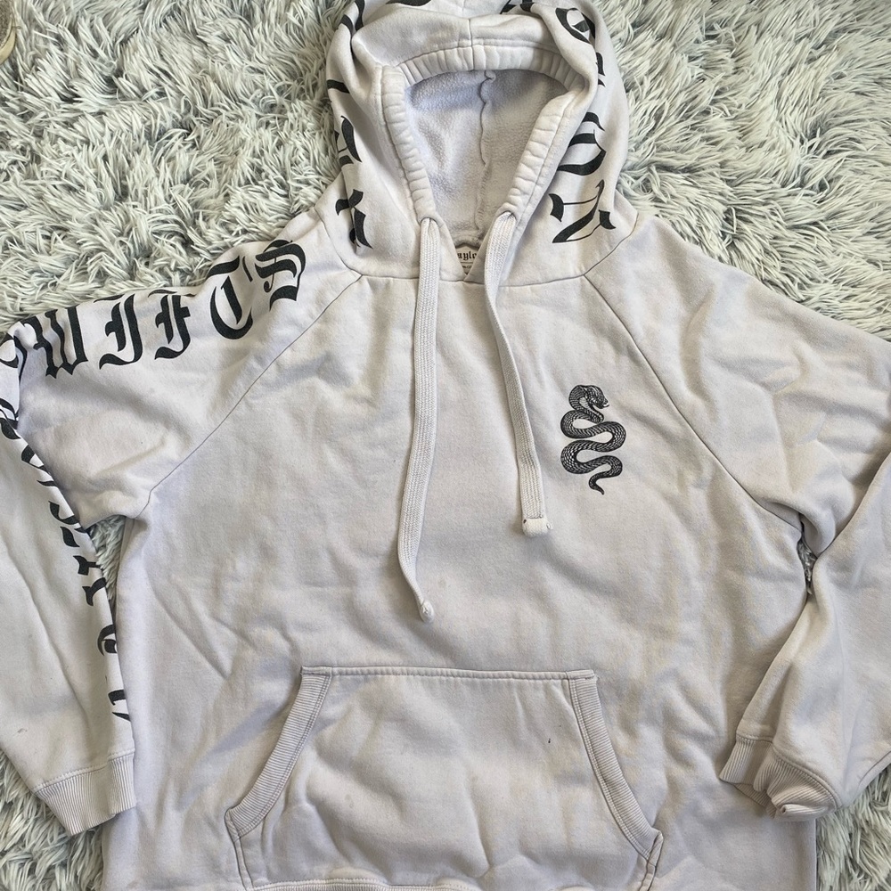 Taylor Swift White Rep Tour Hoodie